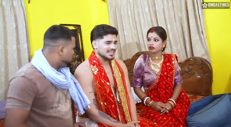 Newly Married Wife Threesome 2026 Full BindasTimes Video Hindi